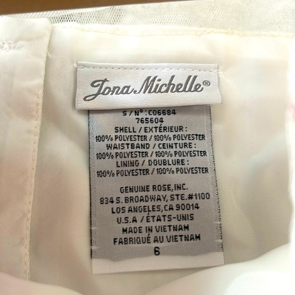 Sz 6 Jona Michelle Floral Dress - Picture 3 of 7